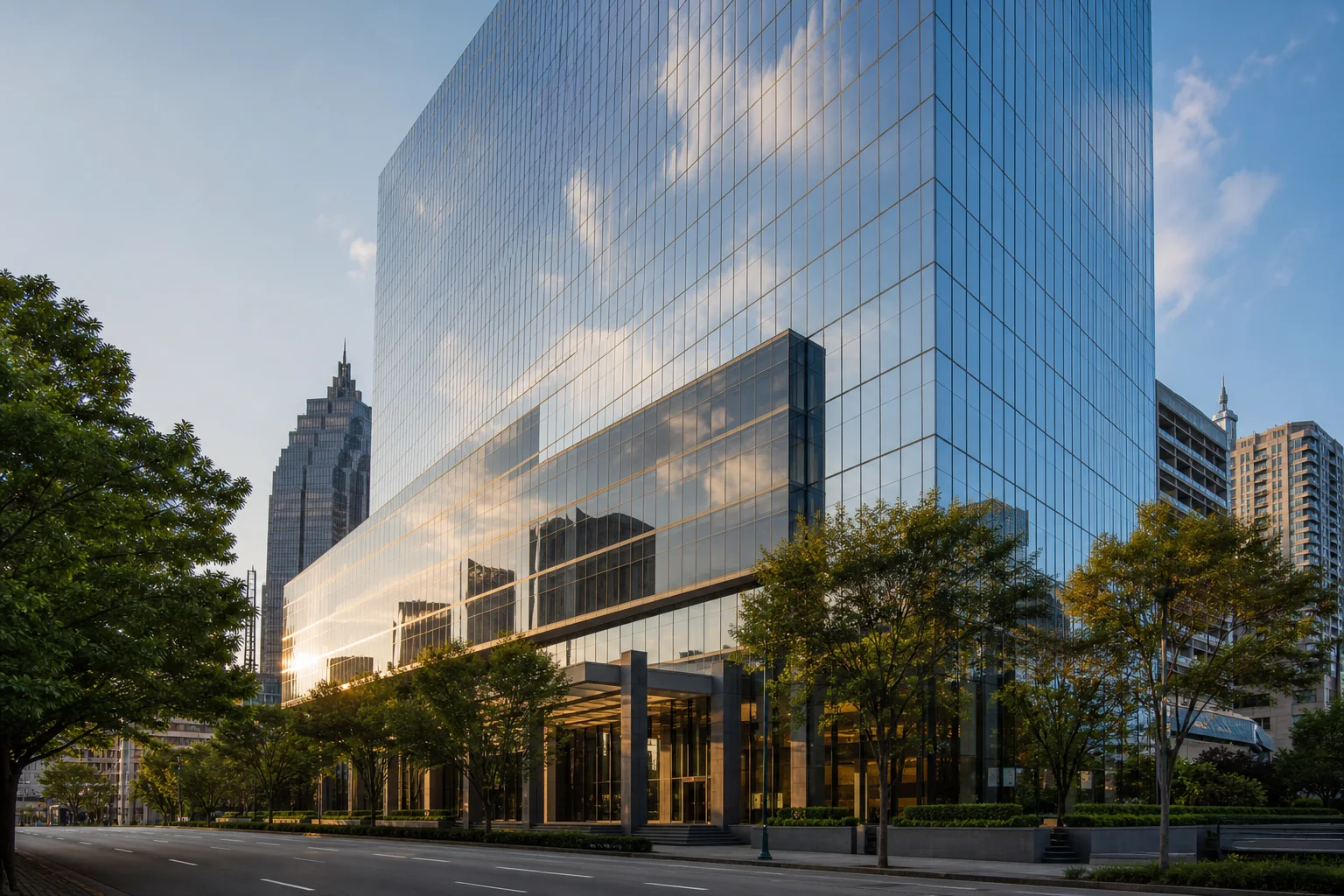 Commercial real estate accounting in Atlanta: Class-A office tower in Midtown Atlanta
