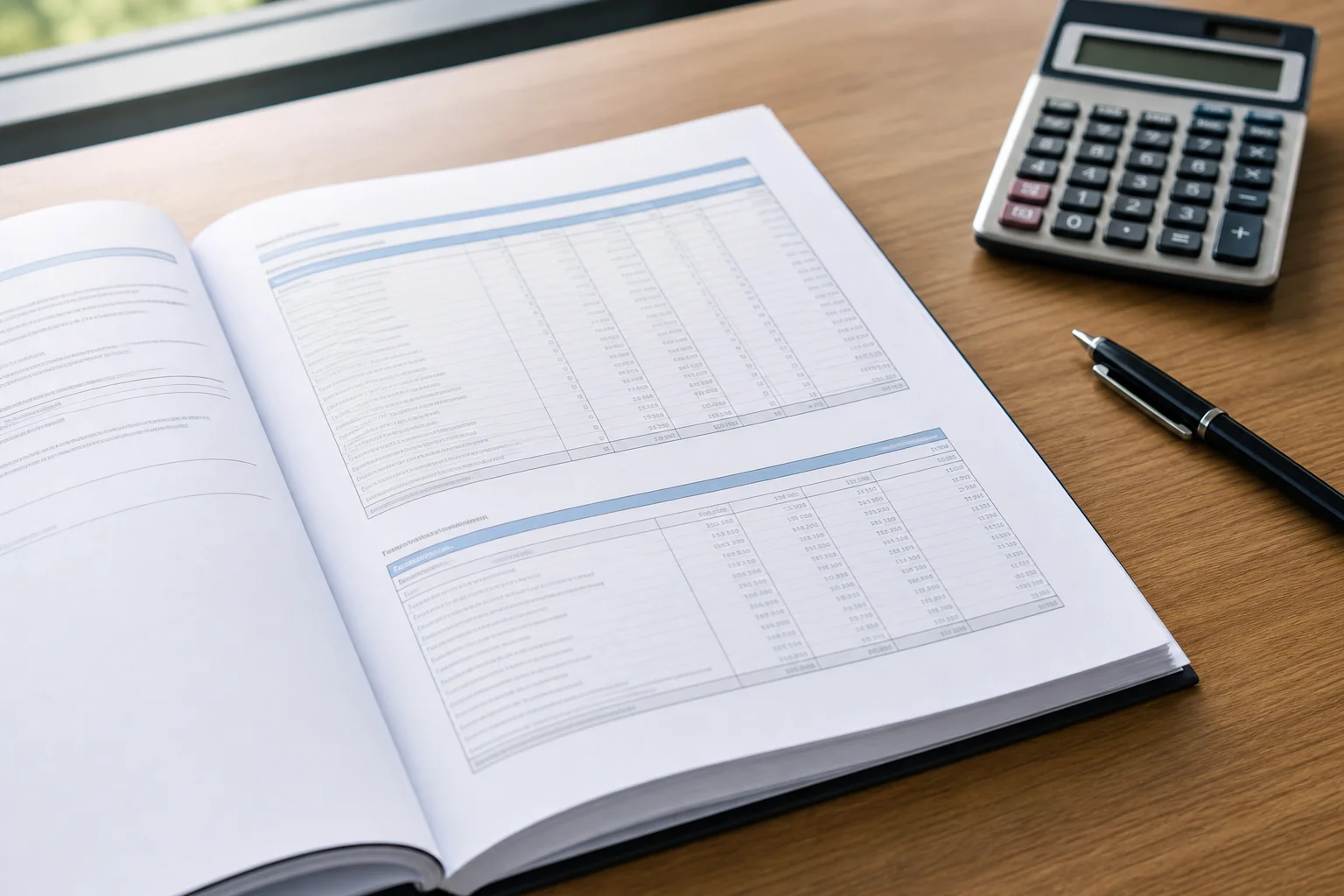 Close-up of a commercial lease document showing CAM reconciliation and operating expense escalation schedules for a New York City property