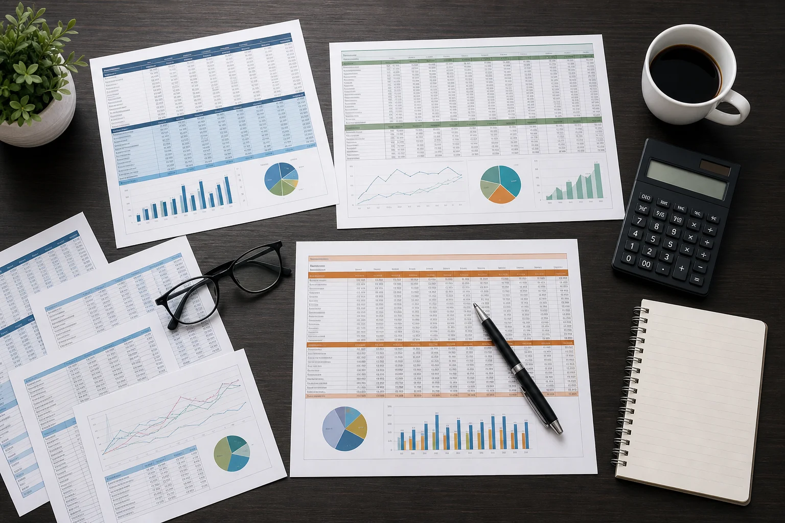 Intercompany reconciliation workpapers showing elimination entries across multiple SPE legal entities in a real estate holding company