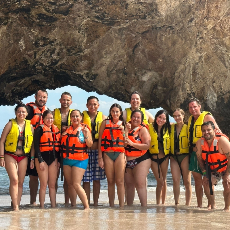 The REA team on the annual company retreat